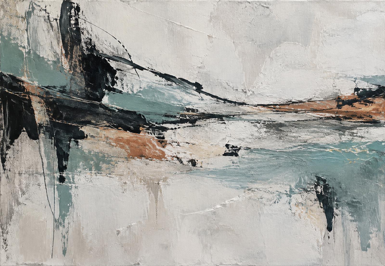 Bay After Rain, Acrylic
