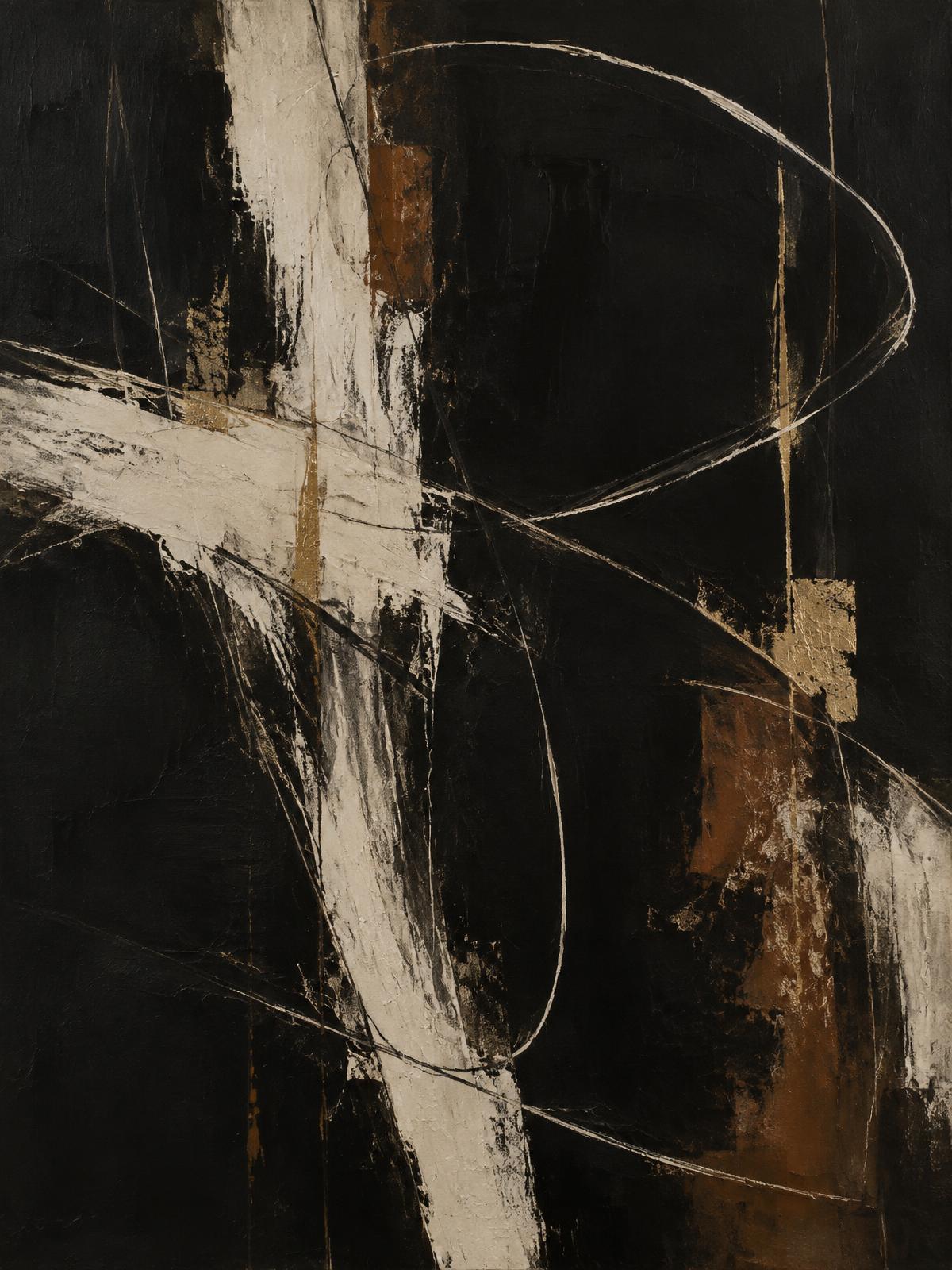 Original abstract painting by Taiylor Made Art